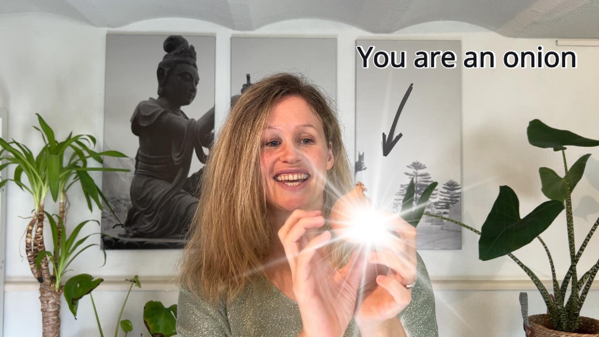 You are an onion Heal yourself naturally with Reiki energy