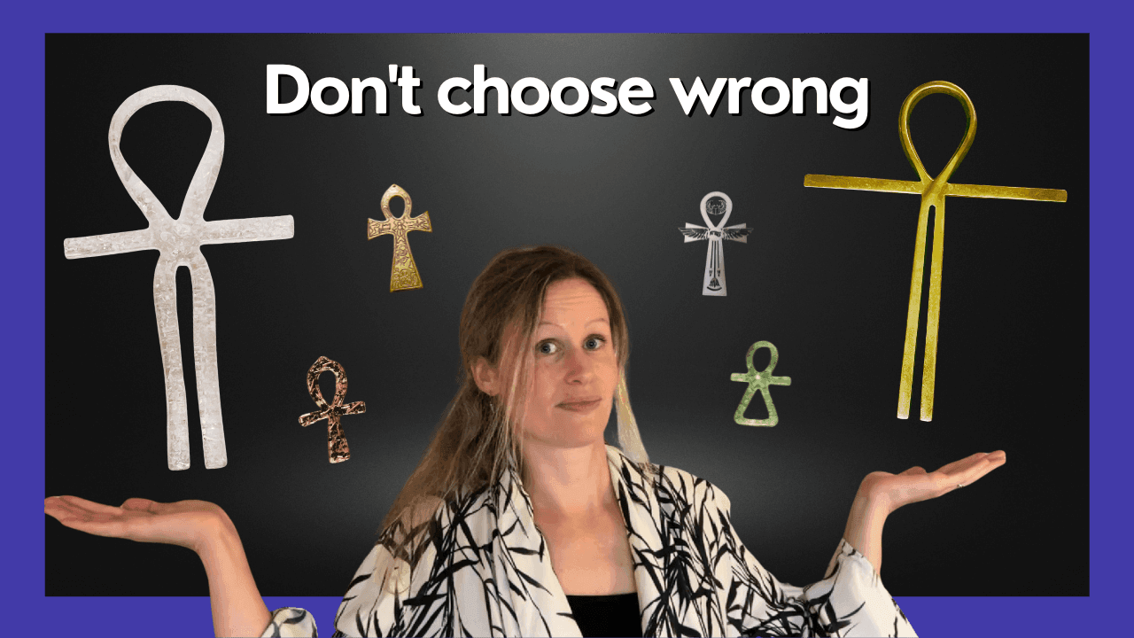 Ankh Egyptian vs Atlantean Ankh – one legged vs two legged Ankh Atlantis cross